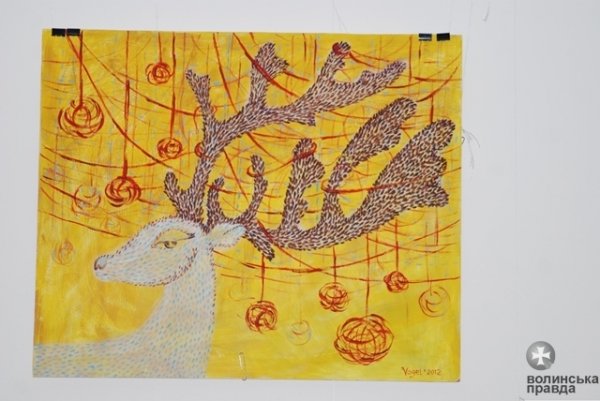 Луцька художниця «перевернула» проспект Волі. ФОТО